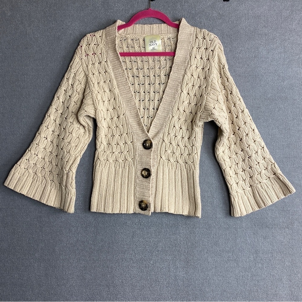 Old navy Y2K wide sleeve cardigan size XS